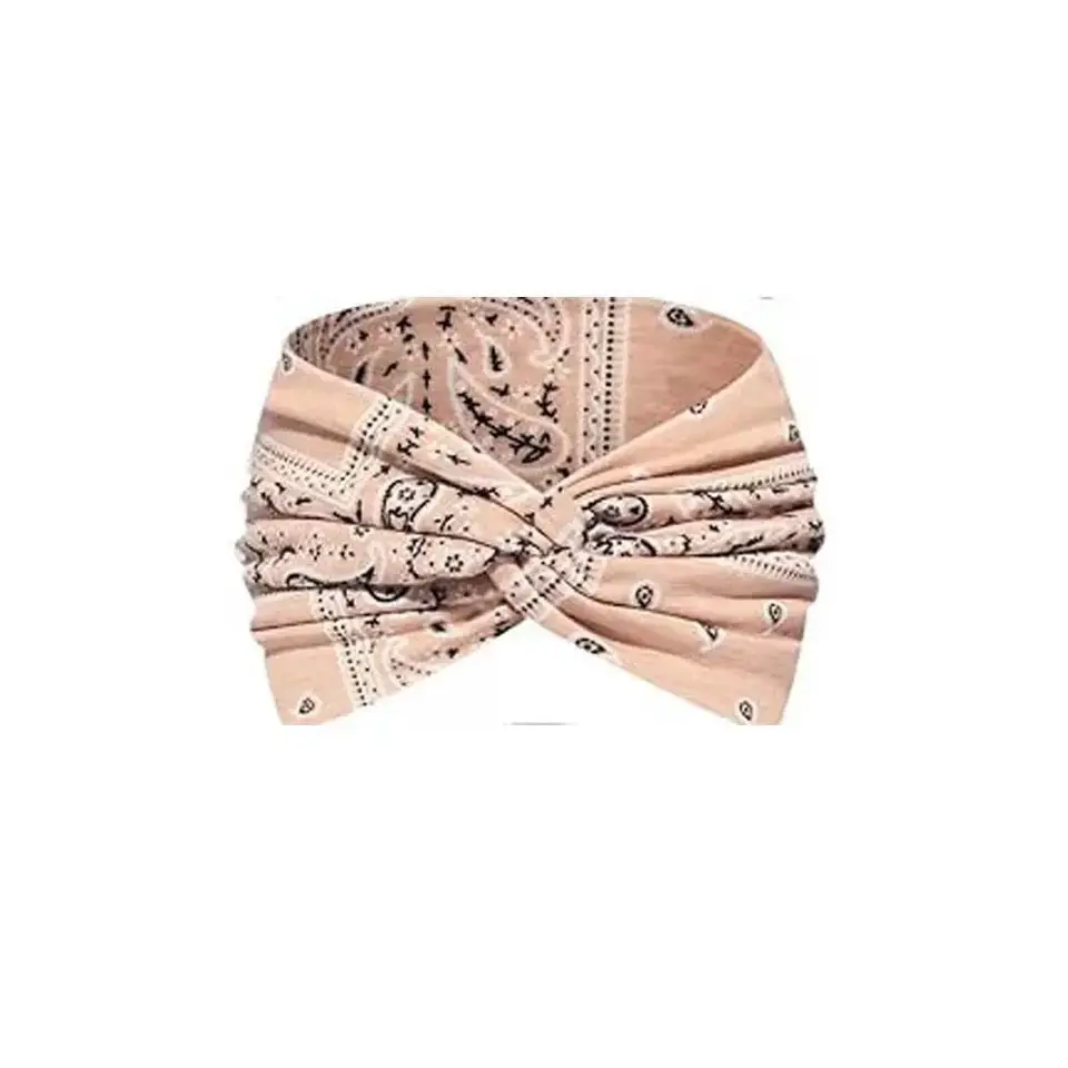 Women's Boho Bandana Style Knotted Headband