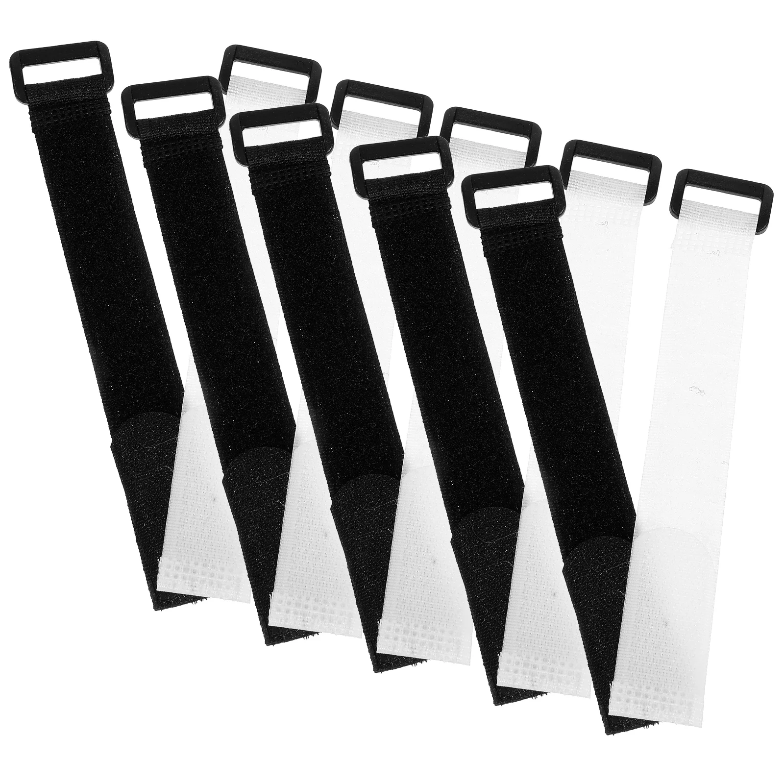 

10pcs Rod Strap Holder Wrap White 5 Pole Straps Adjustable Fishing Rod Carrying Strap Pole Carriers Fishing Accessories