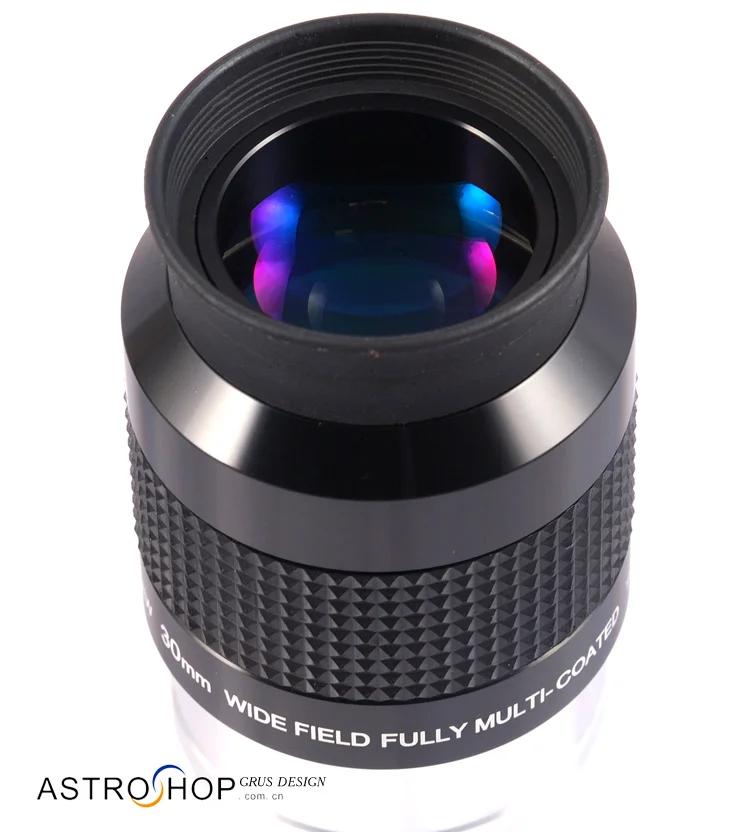 عدسة GSO 2 بوصة Superview 30 مم ذات مجال واسع 68 درجة عدسة عرض تلسكوبية فلكية