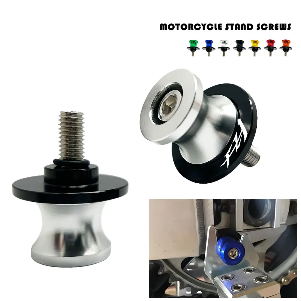 

6MM Stand Screws For YAMAHA FZ-1 2006-2015 FZ6 N S 2004-2016 FZ-8 2010-2018 Motorcycle Accessories M6 Swingarm Slider Spools