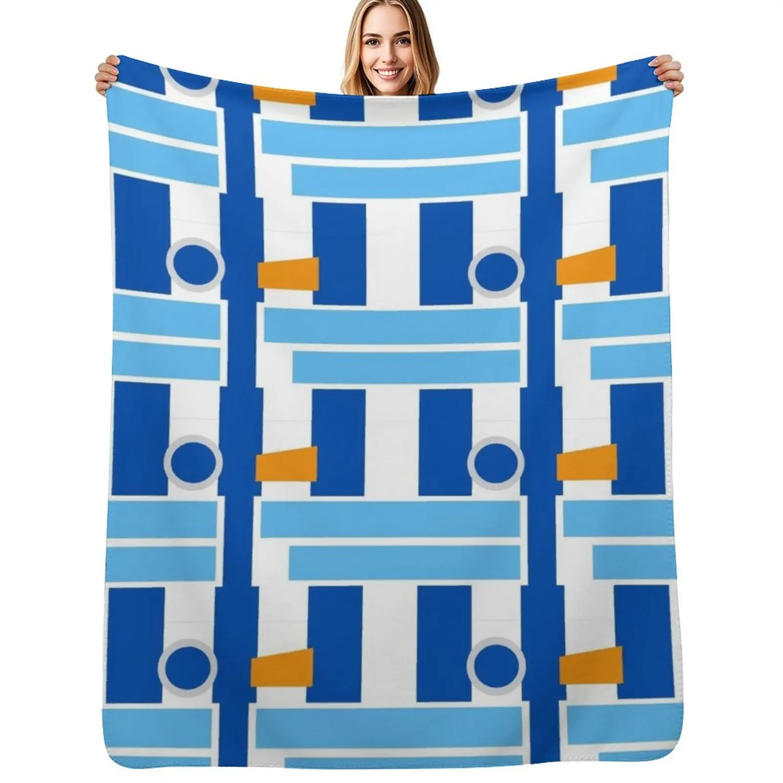 Seagulls Throw Blanket Lightweight Warm Blanket for Travel Camping