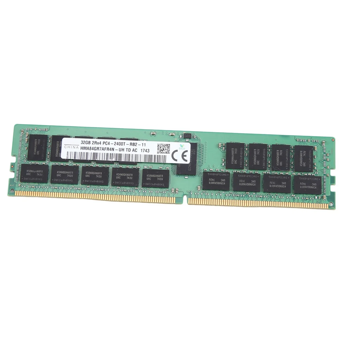 For SK Hynix 32GB DDR4 Server RAM Memory 2400Mhz PC4-19200 288PIN 2Rx4 RECC Memory RAM 1.2V for X99 Motherboard