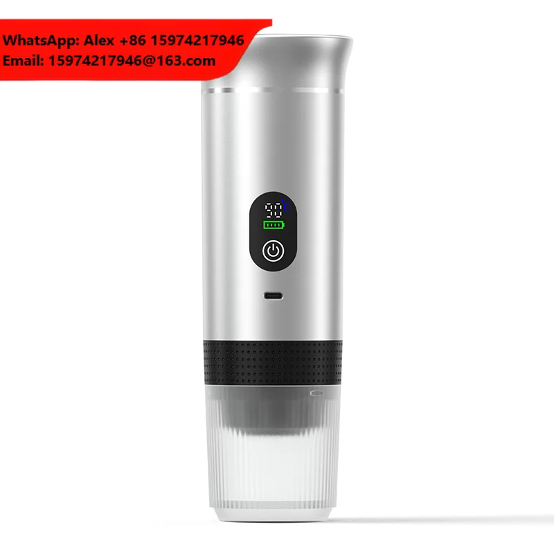 Portable USB Fully Automatic Coffee Maker Self-Heating Travel Drip Capsule Espresso Machine Mini Cold Hot Brew