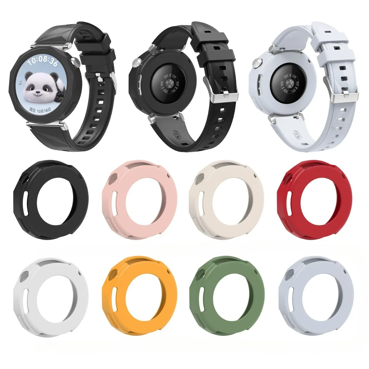 Силиконовый мягкий чехол для часов Huawei Watch GT5 Pro 42 мм, защитный чехол из ТПУ