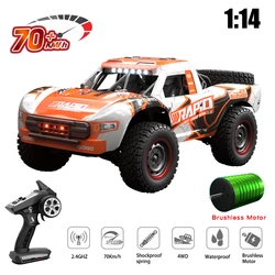 Samochód Q130 RC 1:14 pustynna ciężarówka terenowa 4x4 2.4G wysokiej prędkość samochodu Rc Drift Cars zabawki zdalnie sterowane dla chłopców dzieci