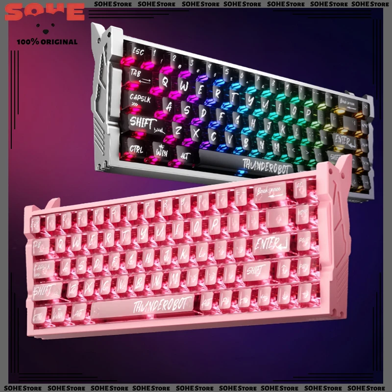 New thunderobot VIC68se Wired Magnetic Switch Mechanical Keyboard 8K polling rate Mechanical Keyboard for Office E-Sports Gaming