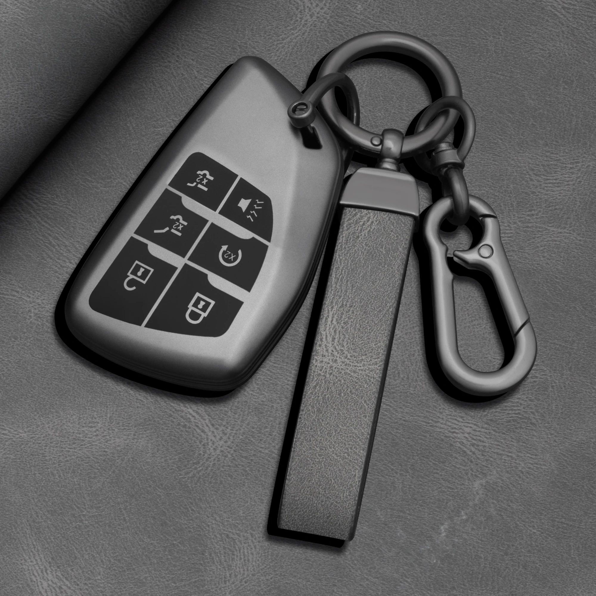Car Car Key Case Cover Car Key Case Cover Fob For Buick Envision GMC Yukon XL Denali Chevrolet Suburban Tahoe Accessories