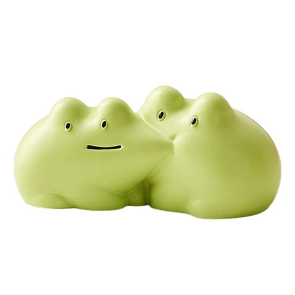 اليدوية الضفدع تمثال راتنج تحصيل تمثال أنيمي الضفدع سطح المكتب الديكور الحرف DIY بها بنفسك ديكور لعبة مجسمة الضفدع الصغيرة