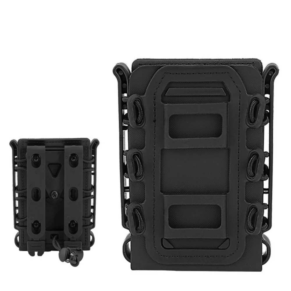 Tactical Air Soft 5.56/7.62 Bullet Clip Accessories Scorpion Soft Shell Clip Box Cover for 5.56 7.62 with MOLLE Magazine Cover