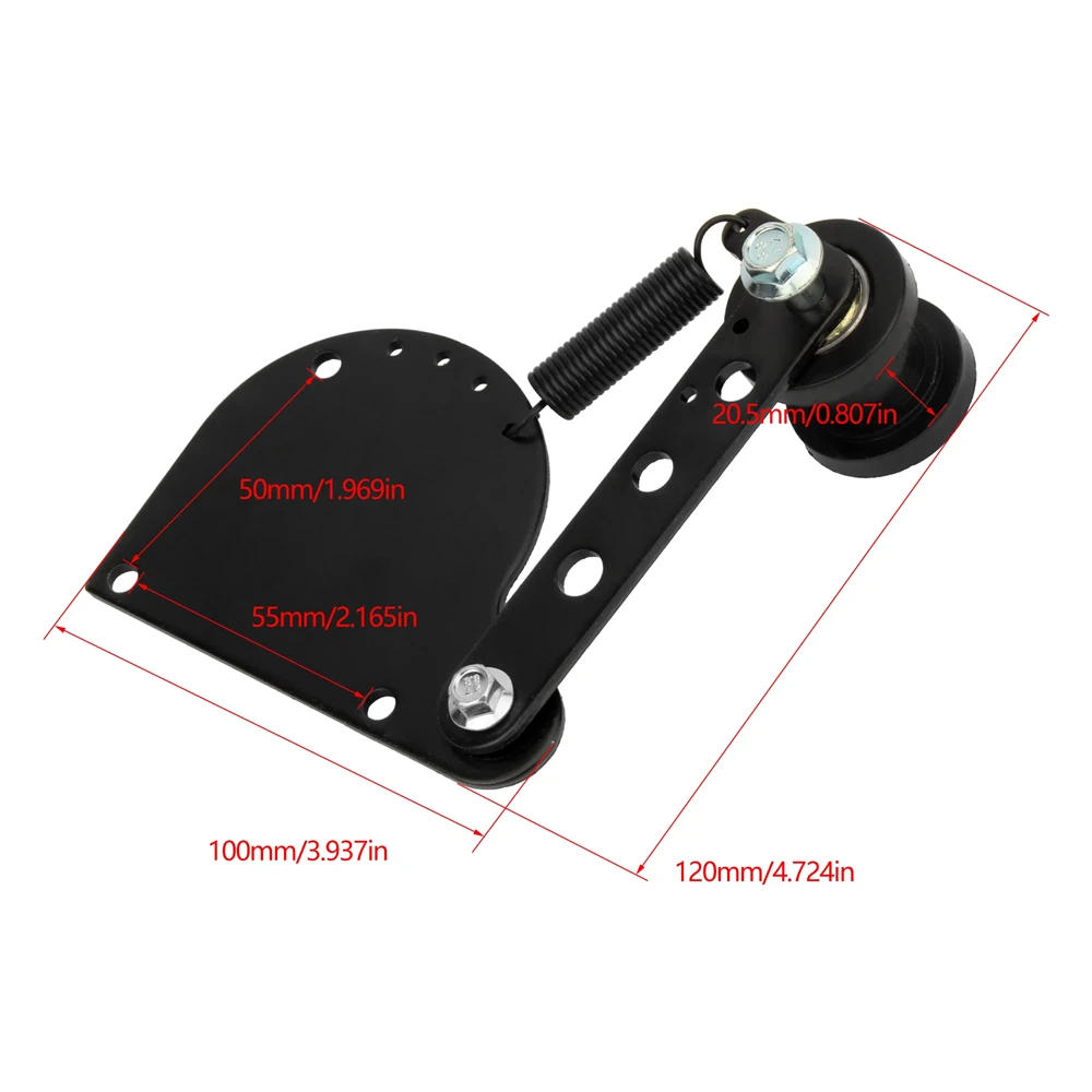 Electric Bike Chain Adjuster Kit Spring Loaded Tensioner for 49cc 66cc 80cc 2-Stroke Engine Motorized Bicycles