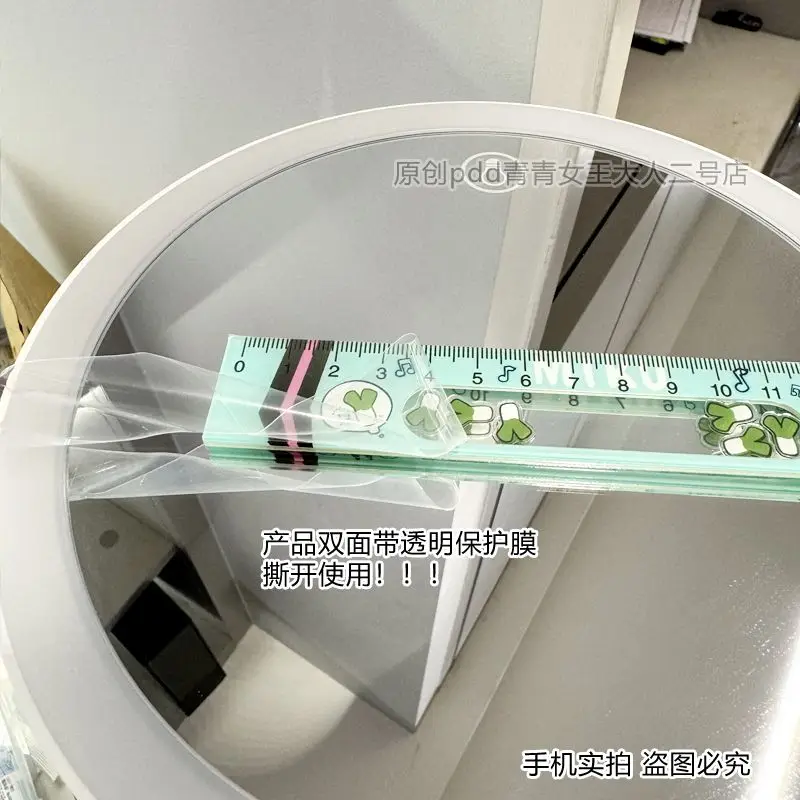 하츠네 미쿠 액션 피규어 Scallion Shake Shake 15cm 눈금자 학생 문구 용품 어린이 장난감 인형 컬렉션 선물