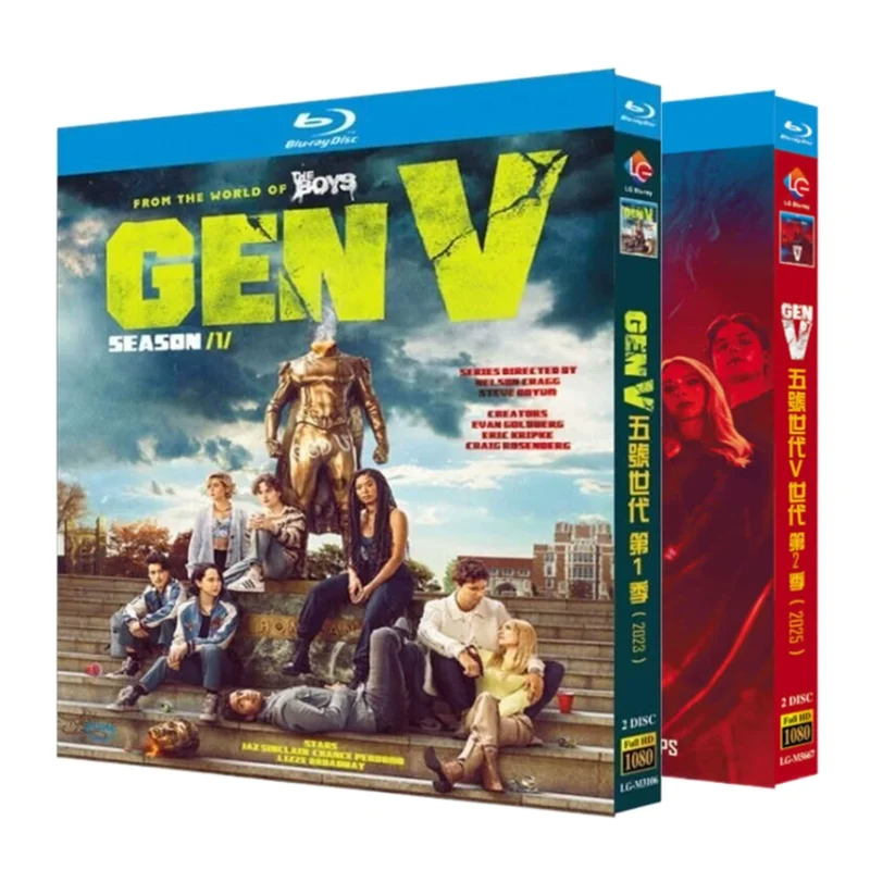 

Gen V Сезон 1-2 Blu-ray диск