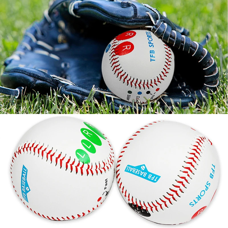 9 Inch Standard Baseball Soft/hard Baseball Softball Wear-resistant beginners Professional Training Game Ball Non-slip Baseballs