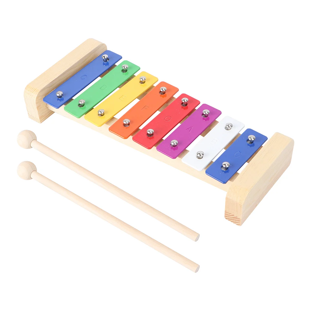 Percussion Kid Xylophone Instrument Toddler Piano for Children Wood Plaything
