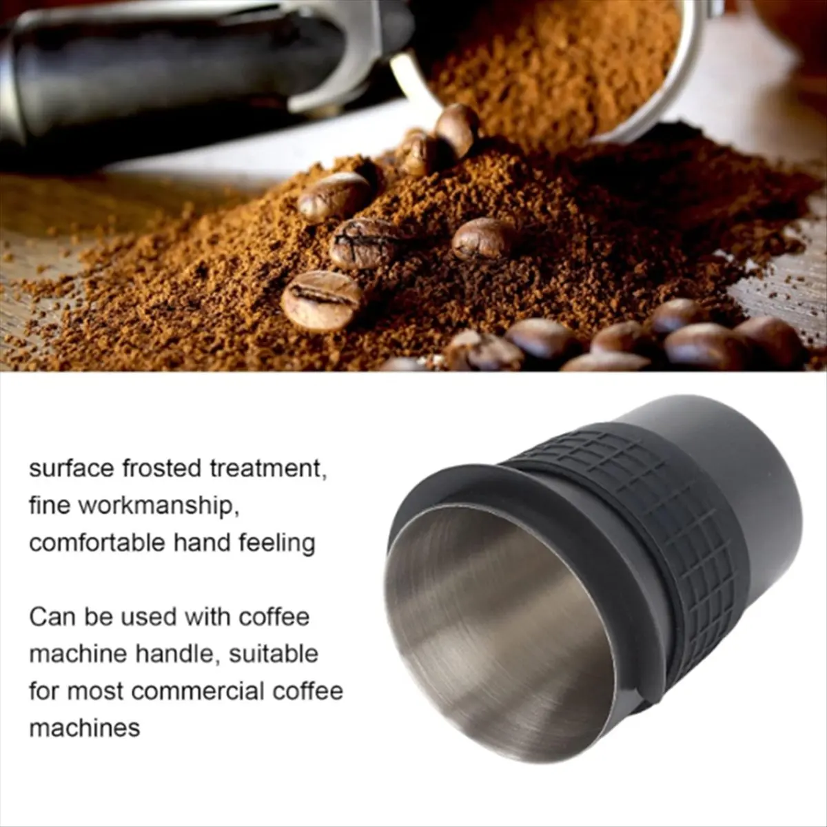 FZFZ كوب جرعات القهوة من الفولاذ المقاوم للصدأ كوب جرعات القهوة ملحقات ماكينة القهوة كوب رائحة كريهة 58 مللي متر