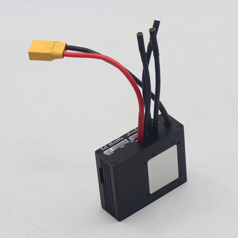 Single Ubox 100V 100A Motor Speed Controller Based on VESC with Aluminum Cooling Plate for Escooter Ebike Onewheel Skateboard