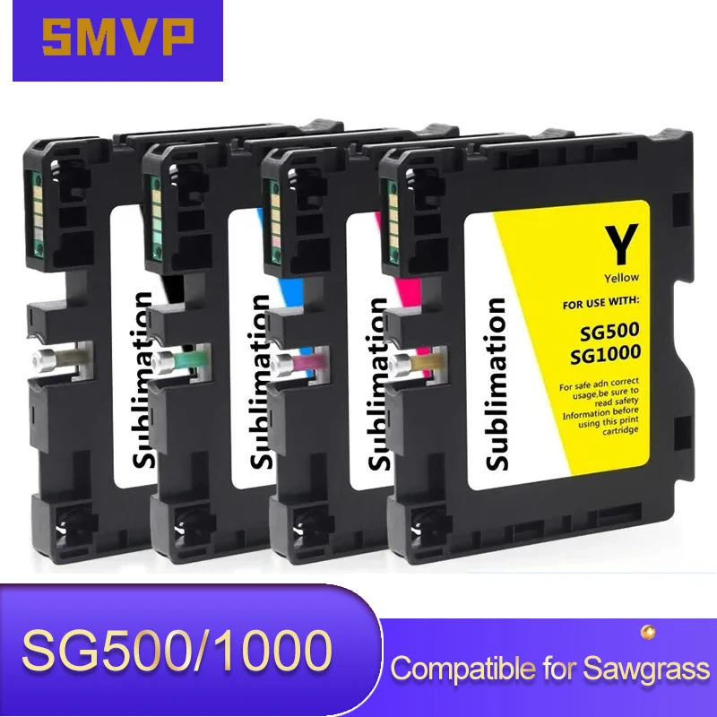 SG500 SG1000 SG500/1000 Premium Color Compatible Sublimation Inkjet Ink Cartridge for Sawgrass Printers