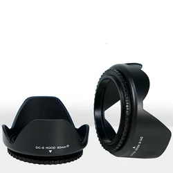 49mm 52mm 55mm 58mm 62mm 67mm 72mm 77mm 82mm Screwed Flower Petal Sunshade Lens Hood for Nikon Canon Sony DSLR Camera