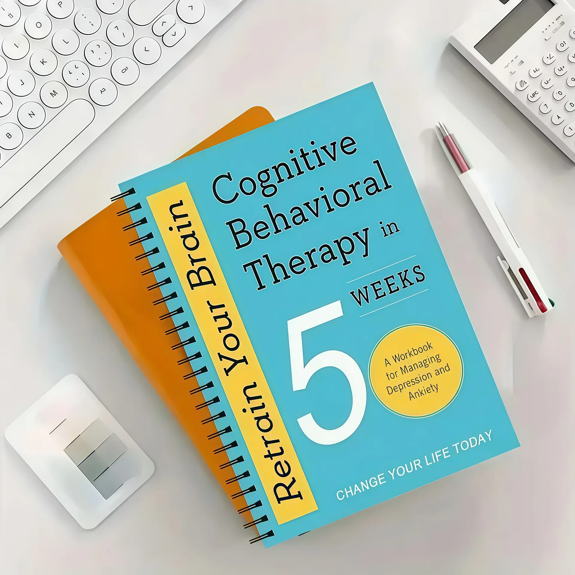 Rééduquez votre cerveau : Thérapie cognitive comportementale en 5 semaines : un cahier d'exercices pour la gestion de la dépression et de l'anxiété