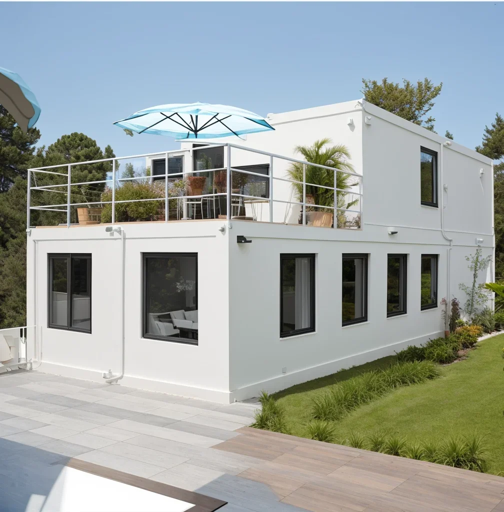 Double Wing Expandable Container House and Modern Mobile Home 20ft 40ft 3 Bedrooms Office Garden Hot Sale