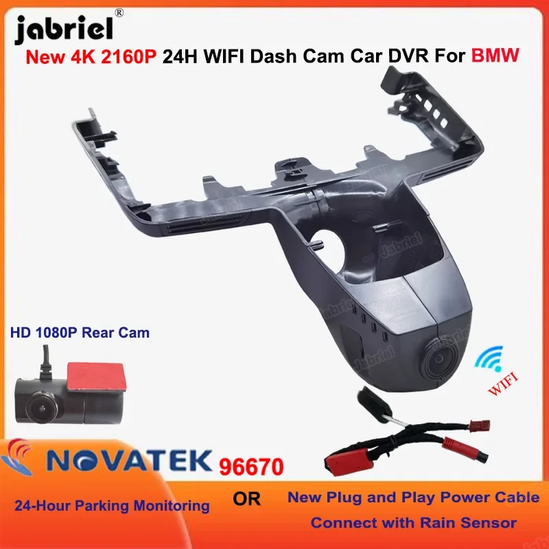 For BMW 8 Series Convertible Coupe G15 G16 G14 840d 840i m850i 2018 2019 2020 20212022 2023 4K Wifi Dash Cam Rear Camera Car DVR