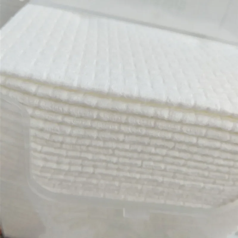 Thiened Pure Cotton Eup Remover Pads Boxed Dstring Wet And Dry Dual Purpose Face Cleansing Towels For Home Use