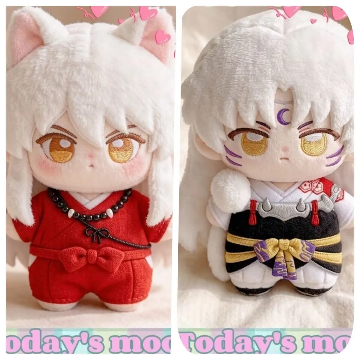 anime-sesshoumaru-‌-inuyasha-10cm-boneca-de-algodao-com-corpo-estampado-nunu-versao-q-adoravel-brinquedo-de-pelucia-macio-pingente-de-presente