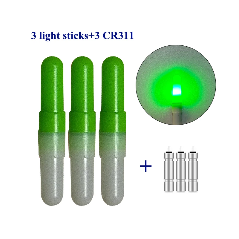 

Электронные Рыболовные Поплавки, 3 шт., задний фонарь для дрифтинга, женская модель + 3 CR311, светящиеся электрические аксессуары для дрифтинга