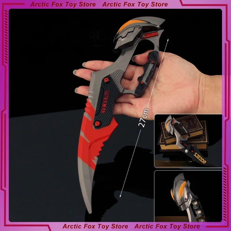 

27cm New Arena Breakout Beliarok Game Surroundings Metal Large Melee Arms Model Birthday Gifts Toys