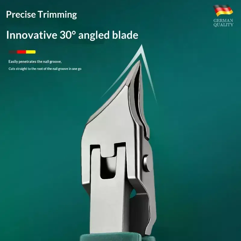 فتح مكافحة سبلاش مائل مسمار المقص تفتح بارونيشيا كليبرز المحمولة أظافر المتقلب أدوات مانيكير #2