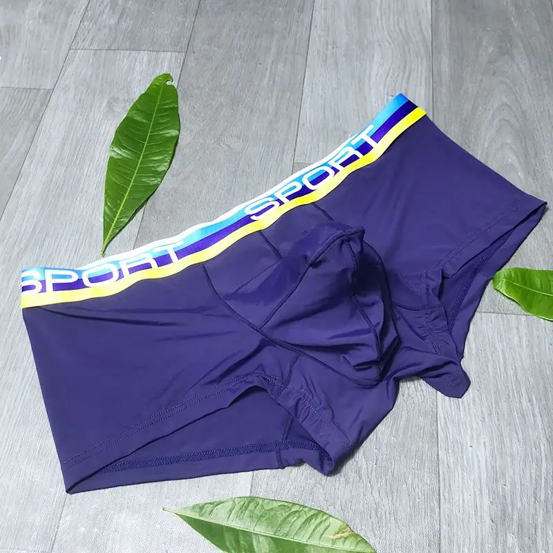 Elephant trunk Man Bulge Pouch Breathable Boxers Soft Thin Unique Shape Fashion Shorts Lingerie Super Big Panties Underwear New