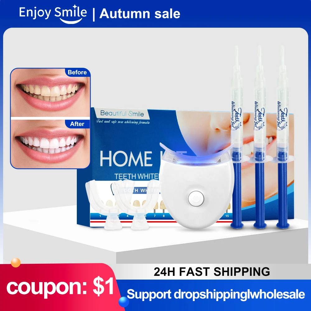 

Dental Equipment Teeth Whitening kit PAP 18% 35% Peroxide Tooth Bleaching System Oral Hygiene Care Gel Kit for Smoke Teeth