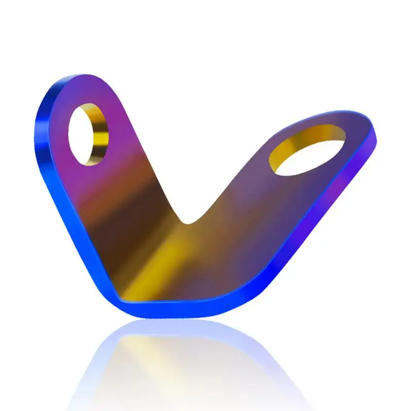 

Для держателя мотоциклетной подставки для масляной чашки L-образный контейнер для масла, кронштейн для масляного горшка из алюминиевого сплава, сверхмощный контейнер для масла