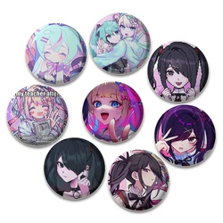 Needy Girl Overdose Game Enamel Pin Cute Anime Brooches Handmade Lapel Pins Cartoon Badge Backpack Hat Jewelry Accessories