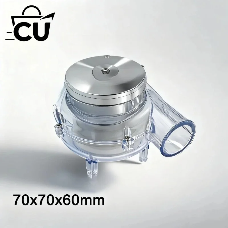 24V High Quality 7kpa DC Centrifugal Blower 70*60mm High Pressure Low Noise Built-in Driver with PWM Blower for Vacuum System