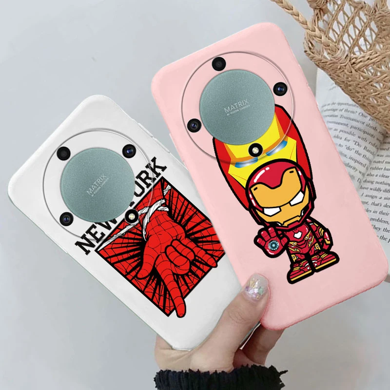 Чехол для телефона Honor X6 X8 X9a Magic 5 6 Lite X9b X8a X7a X6a X8b X6b X5b 50 Lite Huawei Mate 20 Pro Marvel Spider Man с рисунком