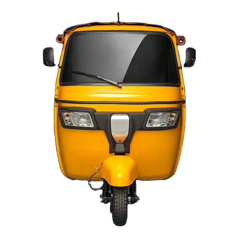 2024 Cheap Luxury Taxi Electric Bike Tricycles 3 Wheel Electric Cargo Bike Wit With Roof image 4
