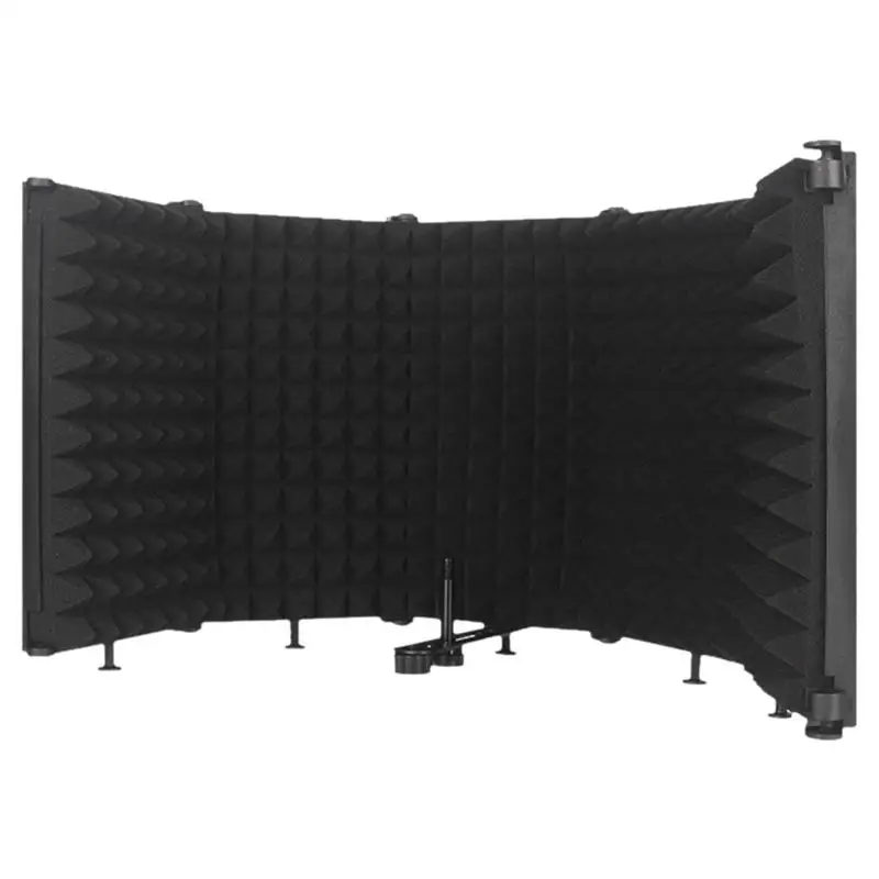 

Microphone Isolation Shield Broadcast Noise Reduction Equipment Studio Acoustic Soundproofing Panels Wedges Soundproof