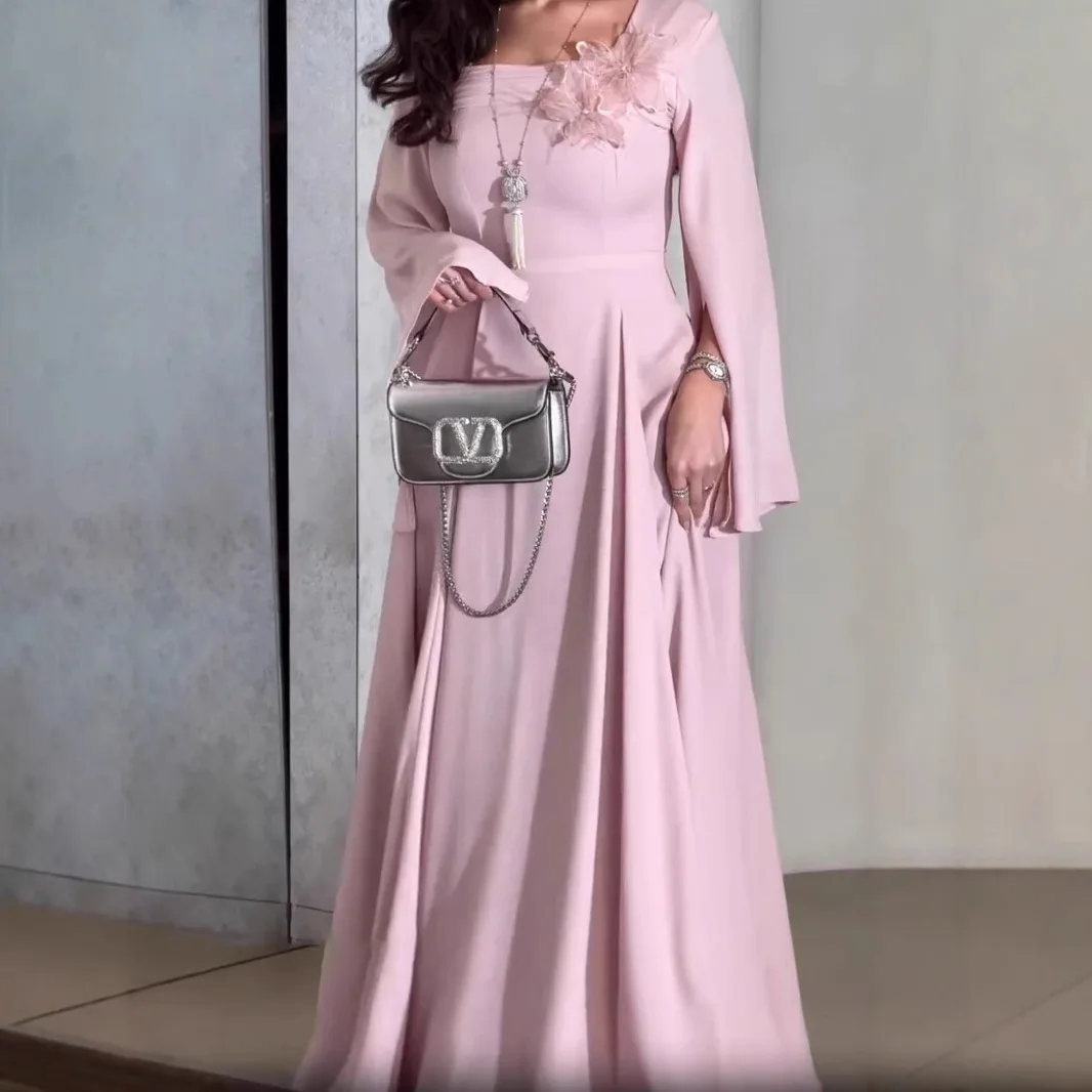 

Мусульманская Абая для женщин, вечерние платья, Джалабия, аппликации, ислам, арабский длинный халат, Ид, Рамадан, Марокко, Дубай, Абая, Vestidos, кафтан