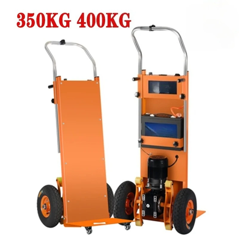 

350KG 400KG Electric Stair climber cart Up and down stairs Stair Climbing Machine with battery Heavy goods handling machine