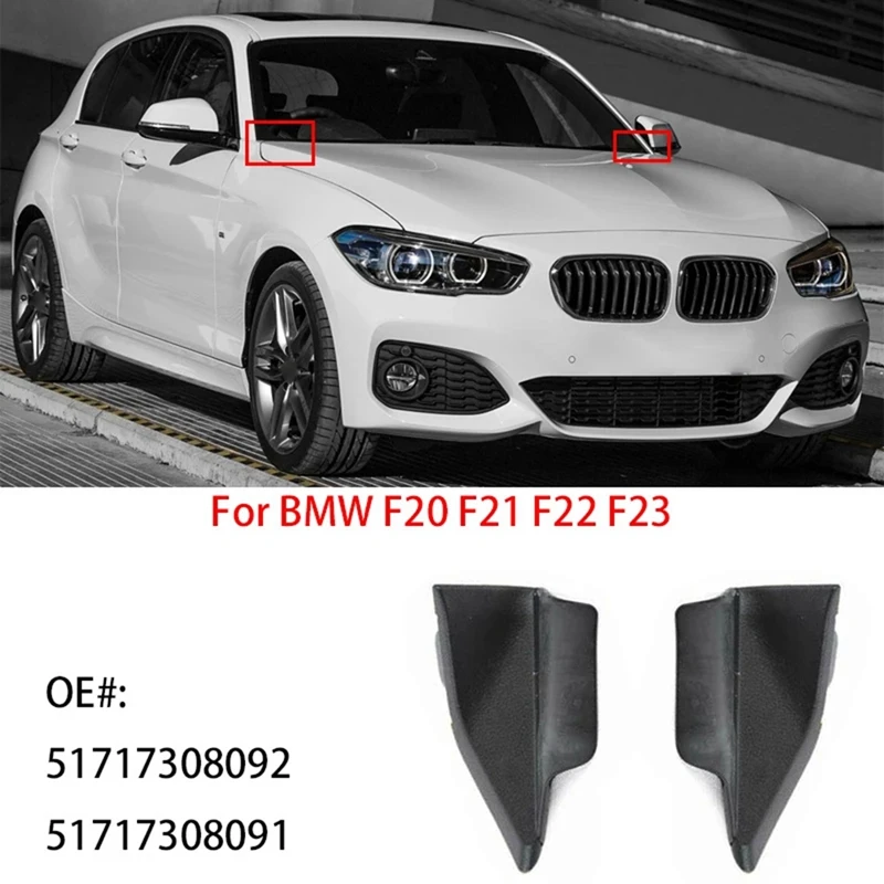 1 Pairs Windshield Small Cover Apron Cover Supplementary For BMW F20 F21 F22 F23 51717308092 51717308091 BMW Parts