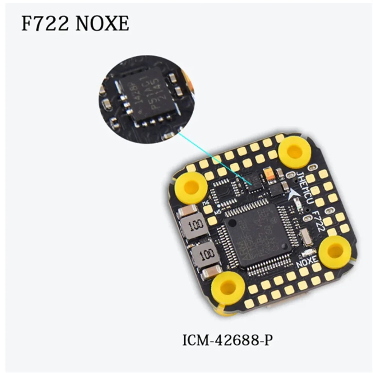 CCDD F722 NOXE FC ICM-42688-P 3-6S STM32 TYPE-C สําหรับ ELRS TBS CRSF SBUS IBUS DSM2 DSMX FPV Drone 20x20 มม.