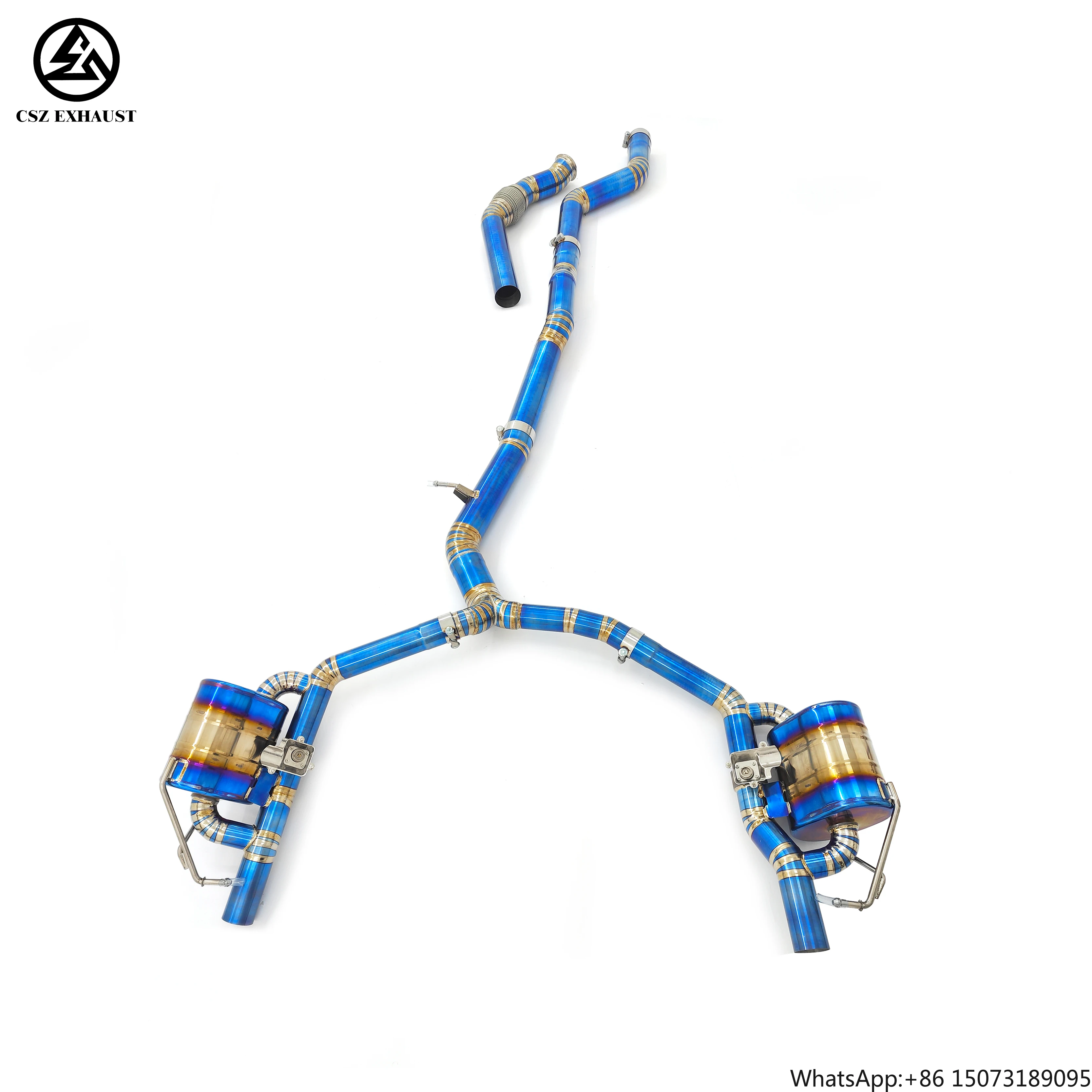 

Титановая выхлопная система Valvetronic Catback GT43 GT50 GT53 E53 3.0T с дистанционным управлением
