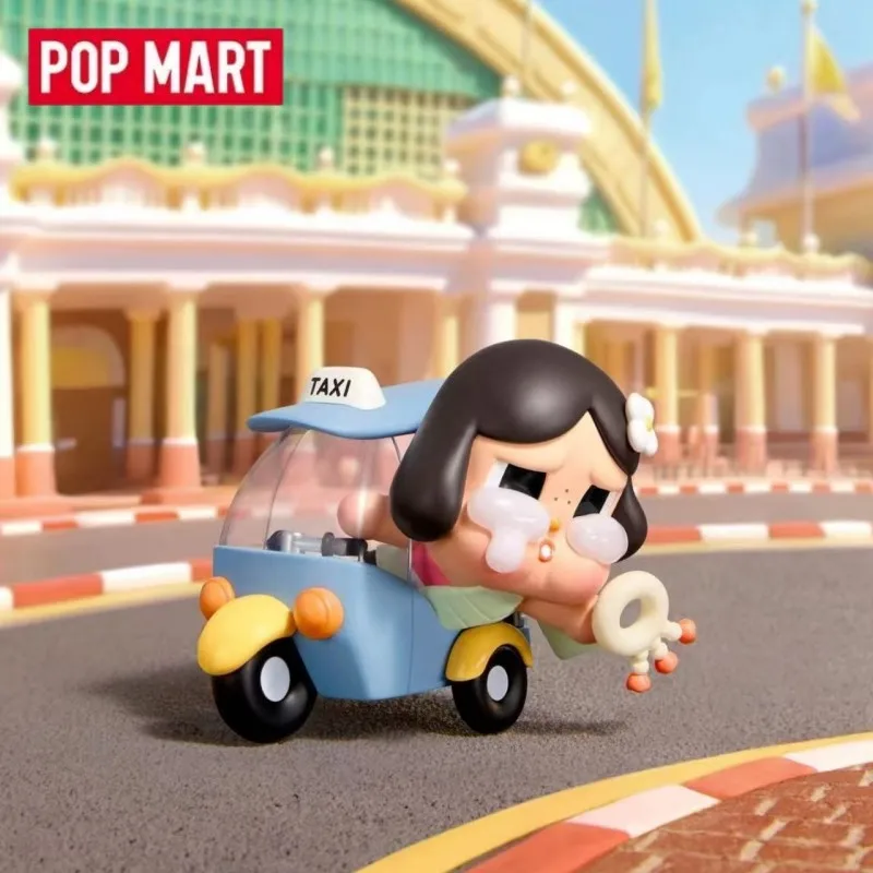 

POP MART CRYBABY TUK TUK серии аниме фигурка оригинальная глухая коробка-сюрприз Mystery Box милые украшения фигурки