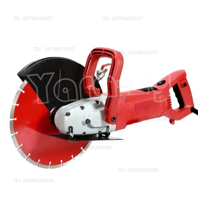 3000W Multi-function Wall Slotting Machine Electric Slotting Machine Concrete Cutting Machine + Diamond Saw Blade 220V