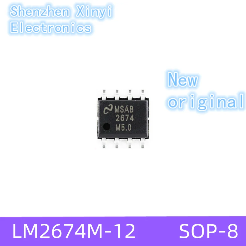 Brand new original  LM2674M-12 2674M-12 2674 SOP-8  Switching regulator