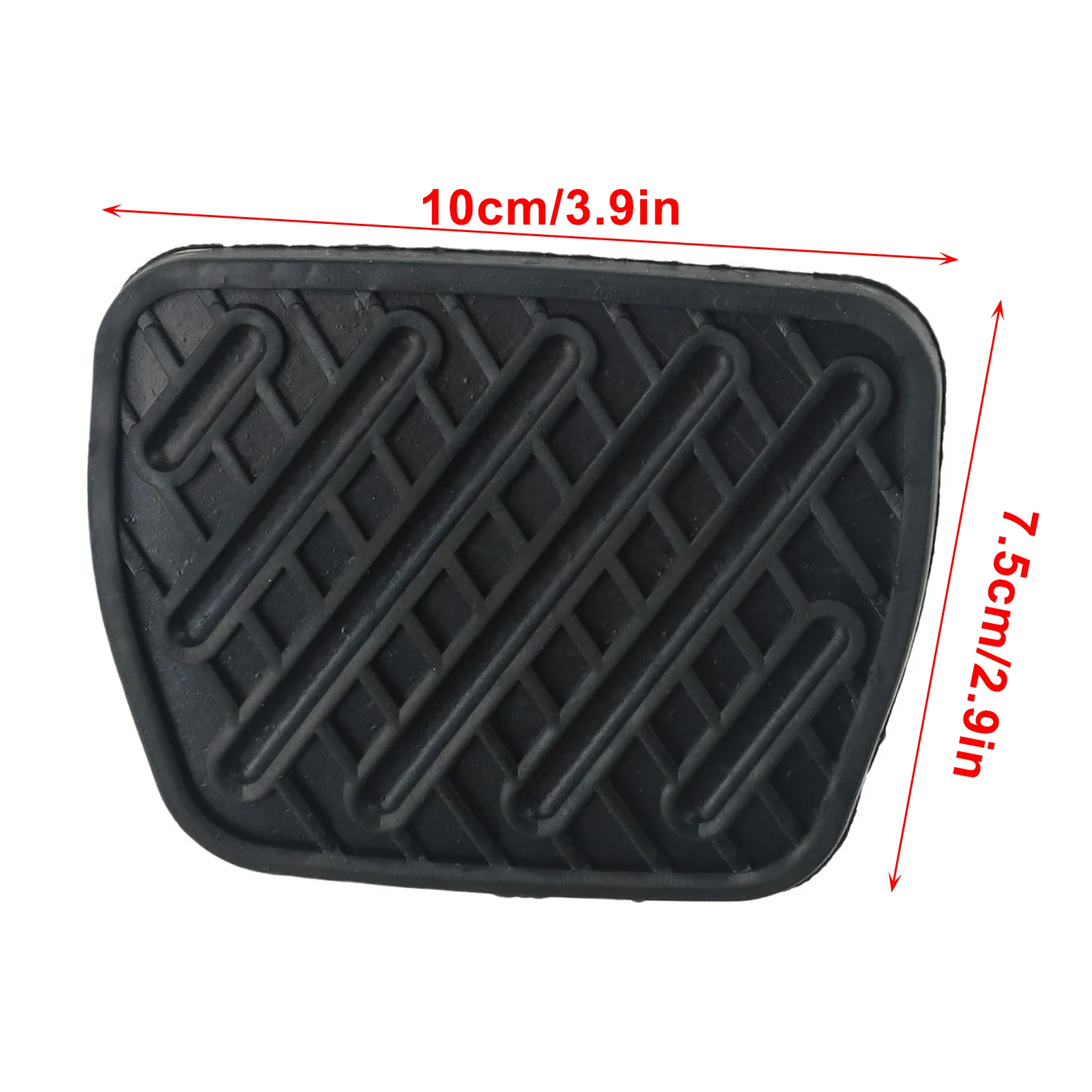 Rubber Brake Pedal Pad Cover For Nissan For Altima For Maxima 46531-EG01A 46531EG01A Anti-slip Accessories For Vehicles