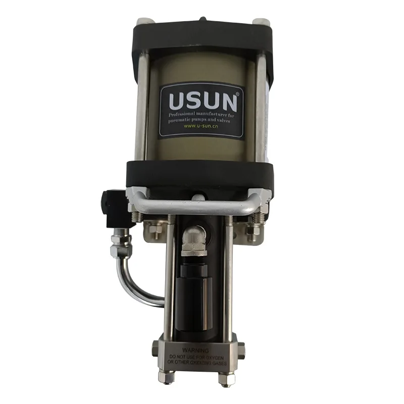 Good quality USUN Model: AGB50 Similar Haskel Maximum 7500 PSI High pressure air driven gas booster refilling pump