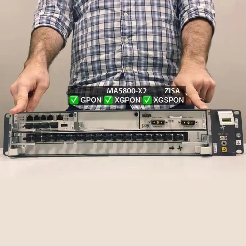 

Best Selling MA5800-X2 OLT Gepon Ma5800 X2/ma5800-x7 Gpon 2*mpla 2* GPHF 16 GPON Ma5800x2 XPON SXGPON 5800x2 MA5800 X2
