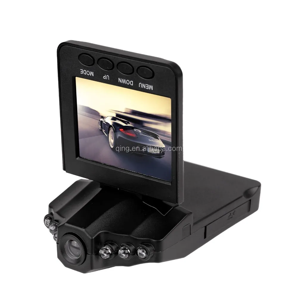 6 LED Light H198 Car DVR Camera with 120 Degree 2.5 LCD Night Vision Car Driving Recorder